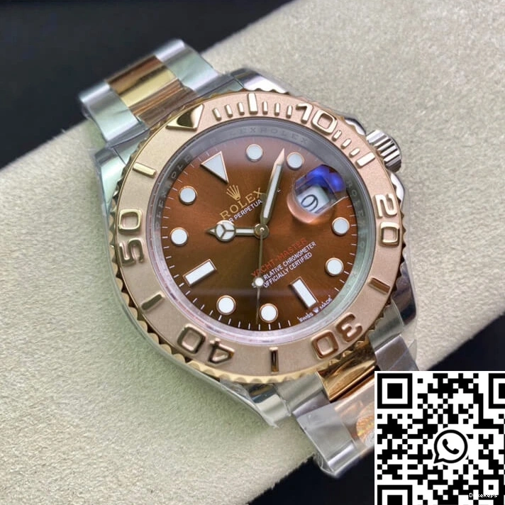 116621 AR Chocolate 40MM Dial Factory Rolex Yacht-Master 0113